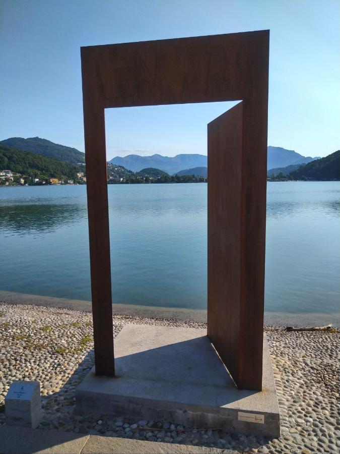 Casa Tiziana Villa Lavena Ponte Tresa Luaran gambar